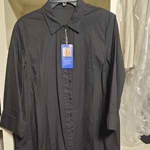 NWT Black Shirt Dress